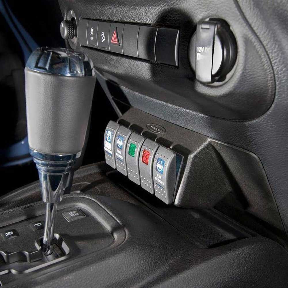 Kit pannello interruttori nero Daystar - Autoricambi4x4