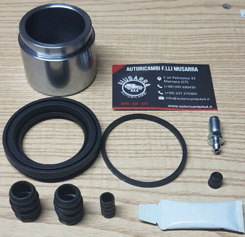 KIT REVISIONE PINZA FRENO ANTERIORE MITSUBISHI L200 DAL 1996 AL 2007 (PISTONE: 60mm) - Autoricambi4x4