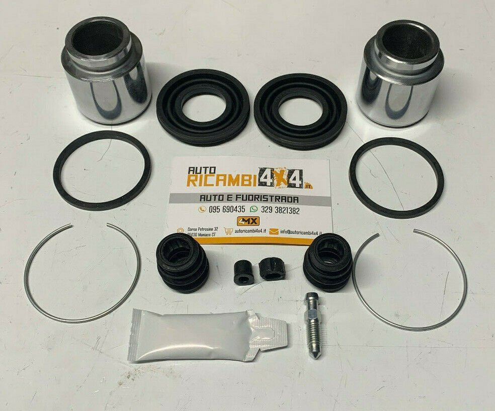 KIT REVISIONE PINZA FRENO ANTERIORE MITSUBISHI PAJERO II/ L200 (PISTONI: 43mm) - Autoricambi4x4