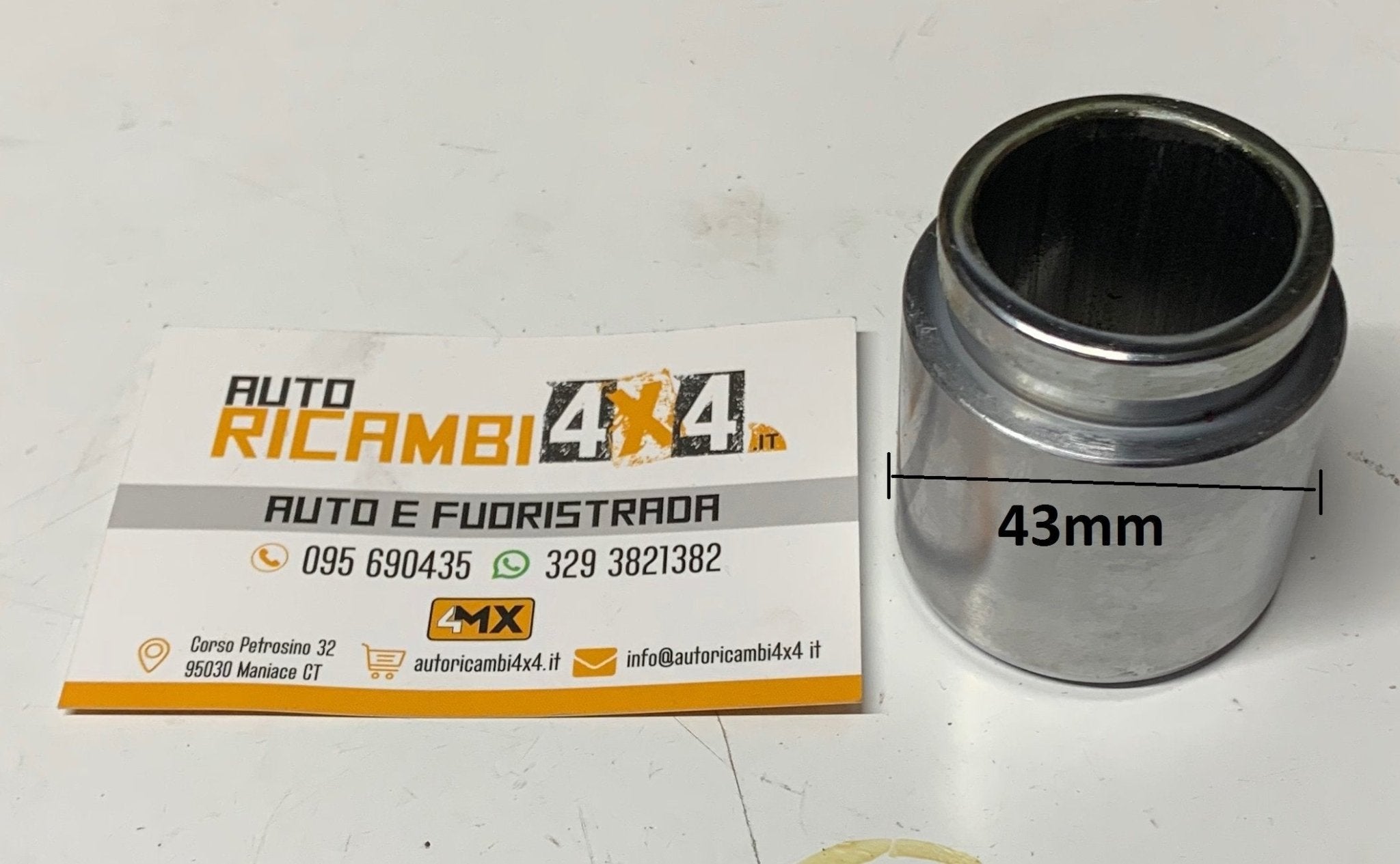 KIT REVISIONE PINZA FRENO POSTERIORE MITSUBISHI PAJERO 2° SERIE (Pistone: 43mm) - Autoricambi4x4