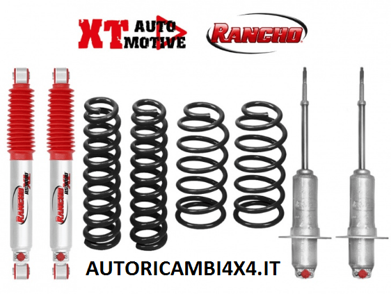 KIT RIALZO +4 CM COMPLETO PER JEEP CHEROKEE KK DAL 2007 AL 2013 - Autoricambi4x4