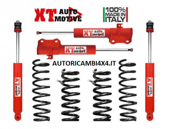 KIT RIALZO +4 CM COMPLETO PER SUZUKI VITARA DAL 1988 AL 2004 - Autoricambi4x4