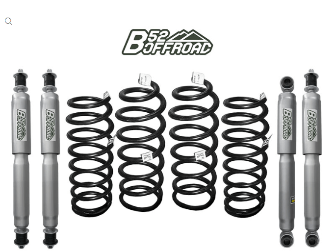 KIT RIALZO +5 CM COMPLETO B52 OFFROAD PER TOYOTA LJ70/73 FARO TONDO - Autoricambi4x4