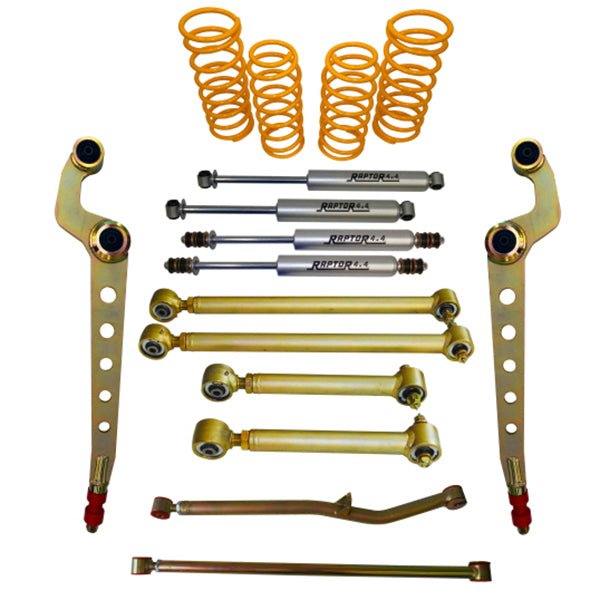 KIT RIALZO / ASSETTO +10 CM EXTREME COMPLETO NISSAN PATROL GR Y60/Y61 - Autoricambi4x4
