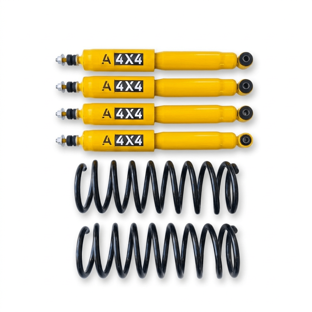 KIT RIALZO COMPLETO A-4X4 +5 CM MITSUBISHI PAJERO V20 '92-'99 - Autoricambi4x4