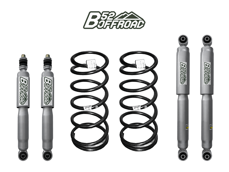 KIT RIALZO COMPLETO B52 +5 CM MITSUBISHI PAJERO V20 - Autoricambi4x4