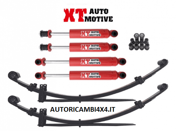 KIT RIALZO COMPLETO XT AUTOMOTIVE +5 CM PER ISUZU D - MAX DAL 2003 AL 2012 - Autoricambi4x4
