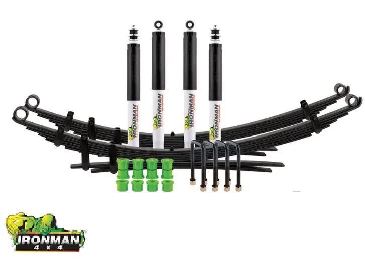 KIT RIALZO IRONMAN +5CM MITSUBISHI PAJERO 1° SERIE CON BALESTRE - Autoricambi4x4