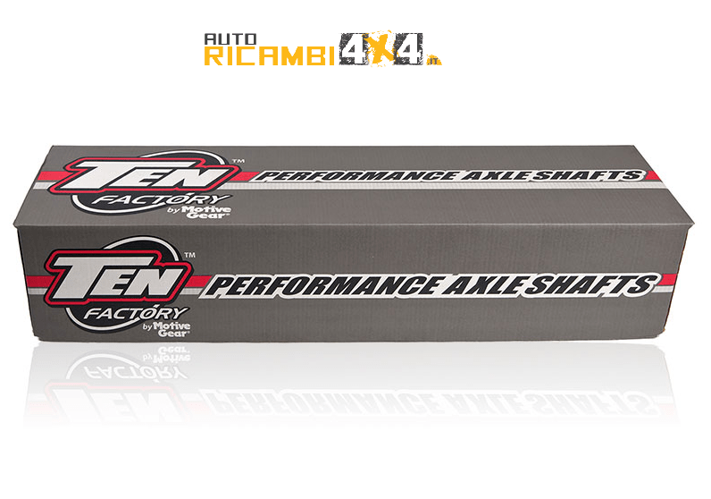 KIT SEMIASSI RINFORZATI TEN FACTORY POSTERIORE PER WRANGLER JK RUBICON (DANA 44) 32 Spline - Autoricambi4x4