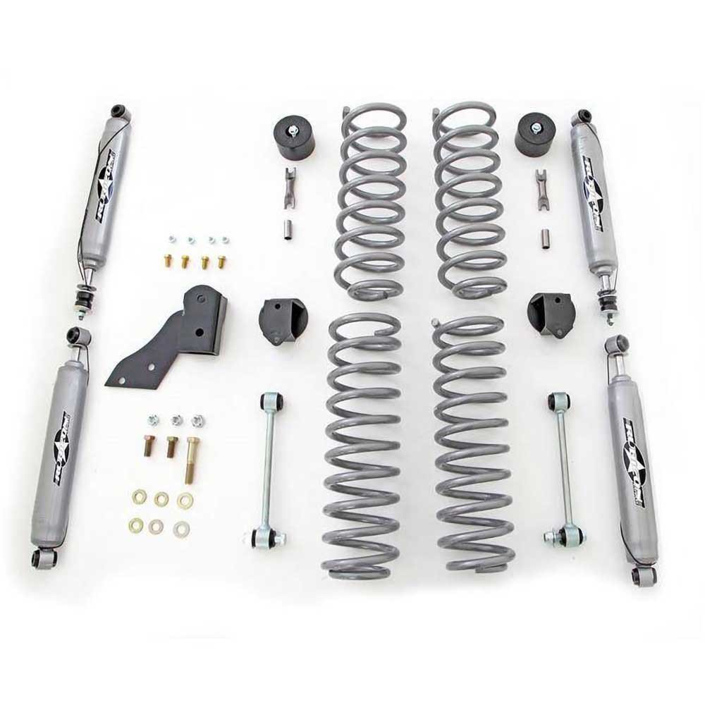 Kit sospensione con ammortizzatori Twin Tube Rubicon Express Lift 2,5" - Autoricambi4x4