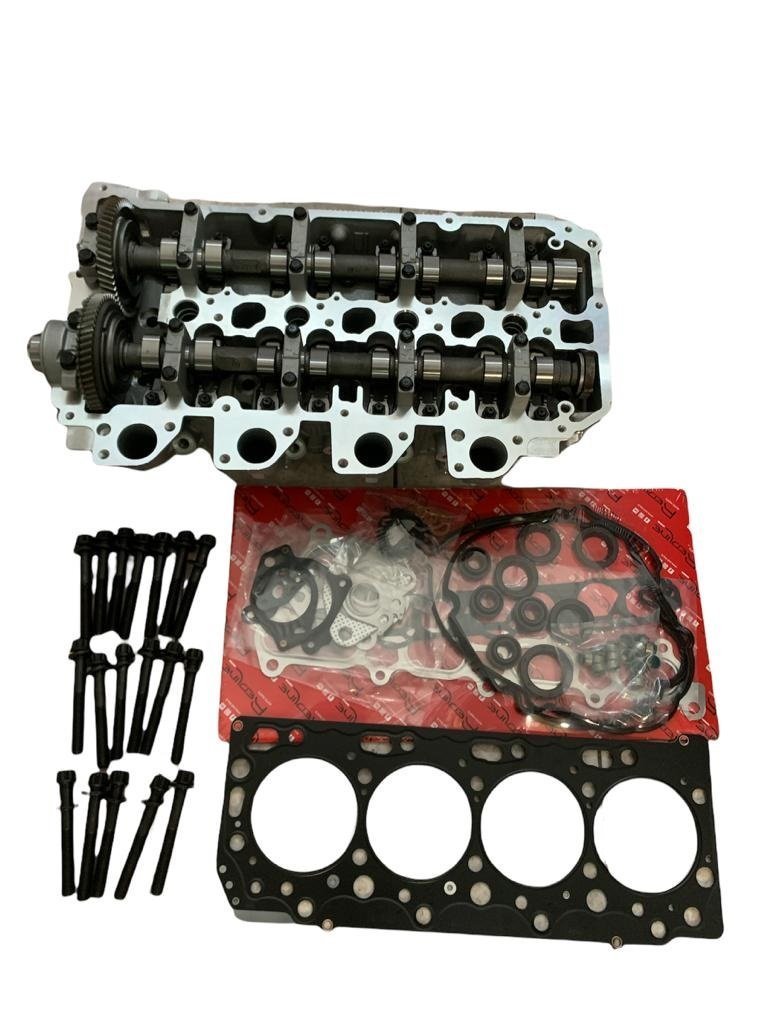 KIT TESTATA MOTORE COMPLETA/ SERIE GUARNIZIONI SMERIGLIO/ GUARNIZIONE TESTATA/ BULLONI TESTATA MITSUBISHI L200 2.5 DI - D DAL 2005 - Autoricambi4x4