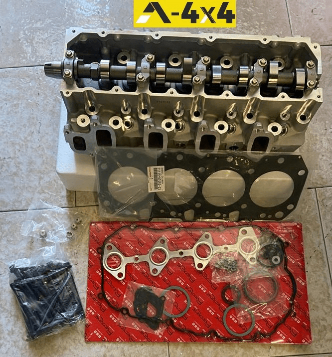 KIT TESTATA MOTORE COMPLETA/ SERIE GUARNIZIONI SMERIGLIO/ GUARNIZIONE TESTATA ORIGINALE TOYOTA/ BULLONI TESTATA TOYOTA LAND CRUISER 3.0 KZJ70/ KZJ90 - Autoricambi4x4