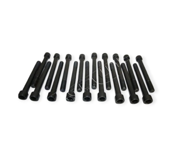 KIT TESTATA MOTORE COMPLETA VALVOLE INCASSATE/ SERIE GUARNIZIONI SMERIGLIO/ GUARNIZIONE TESTATA ORIGINALE/ BULLONI TESTATA MITSUBISHI PAJERO II /L200 2.5TD - Autoricambi4x4