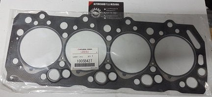 KIT TESTATA MOTORE NUDA VALVOLE INCASSATE/ SERIE GUARNIZIONI SMERIGLIO/ GUARNIZIONE TESTATA ORIGINALE/ BULLONI TESTATA MITSUBISHI PAJERO II /L200 2.5TD - Autoricambi4x4