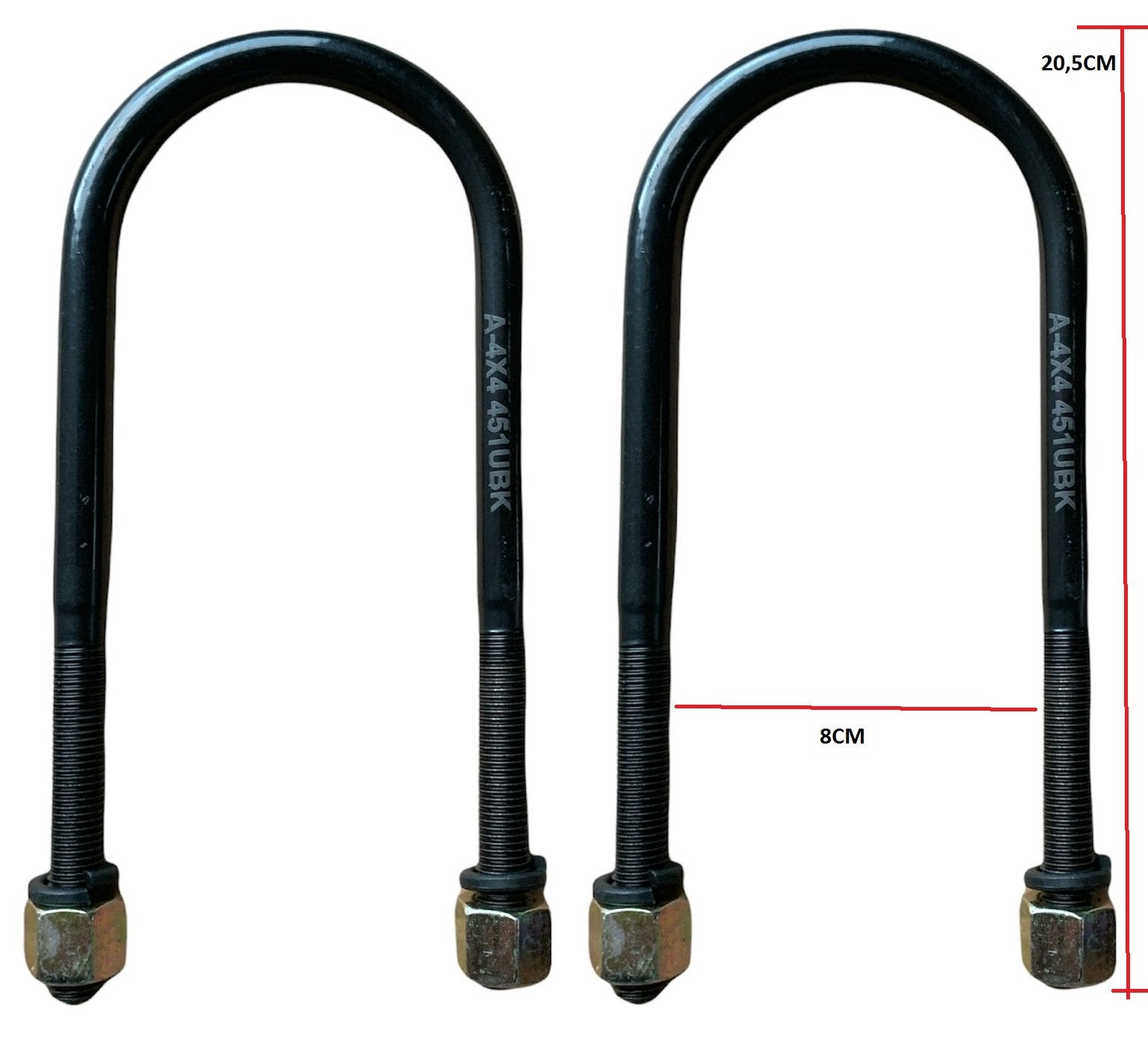 KIT U - BOLT/ CAVALLOTTI BALESTRA ANTERIORI DESTRO NISSAN PATROL TR 2.8/ 3.3 - Autoricambi4x4