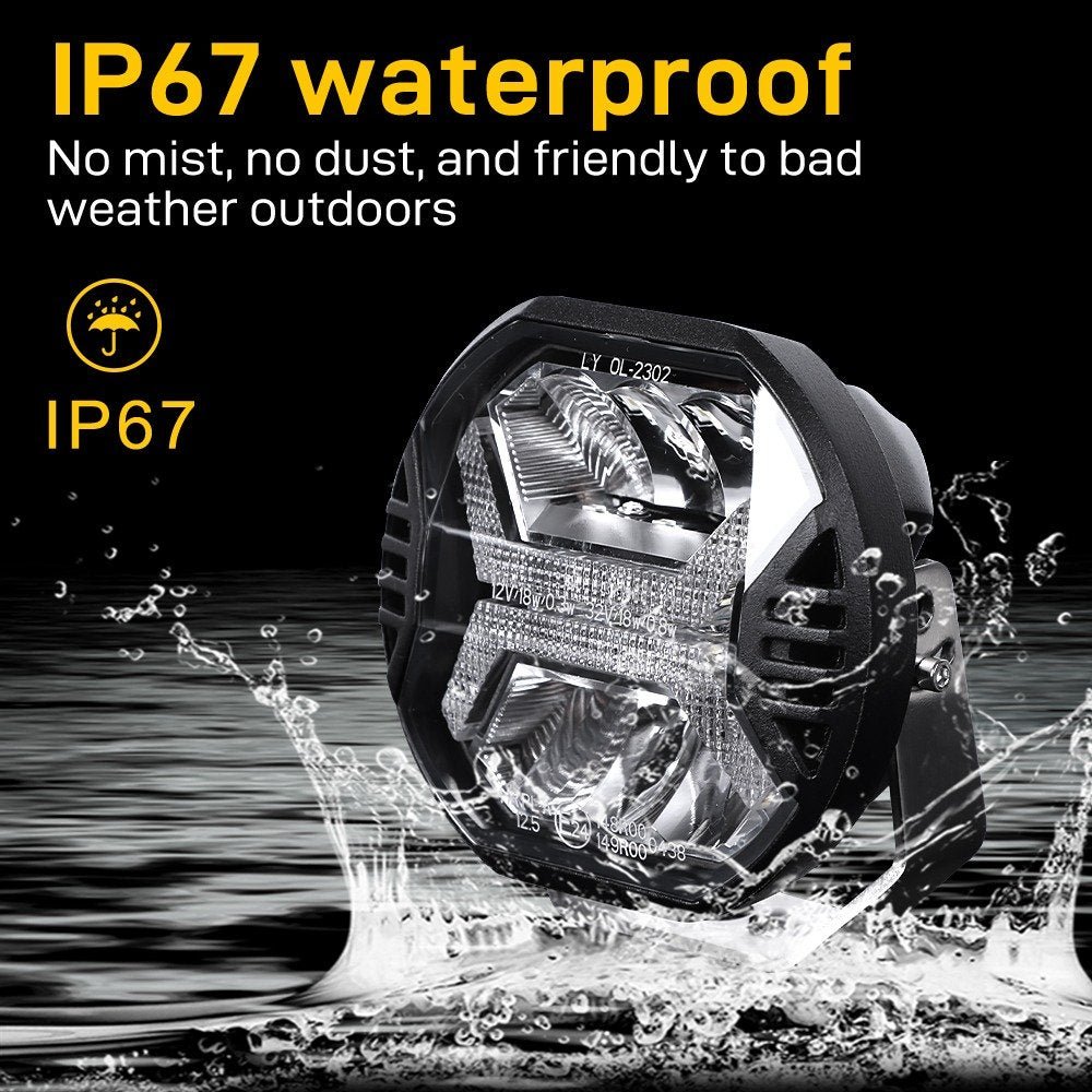 LUCE DA LAVORO/ FARO LED DA 50W - Autoricambi4x4