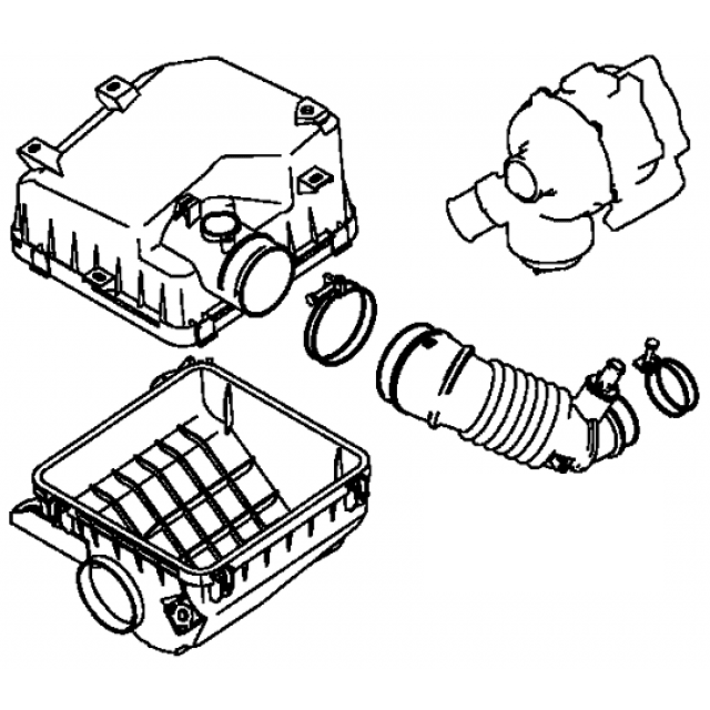 MANICOTTO ARIA / TUBO ALIMENTAZIONE MITSUBISHI L200 KB4T / KA4T - PAJERO SPORT II 2.5 DI - D - Autoricambi4x4