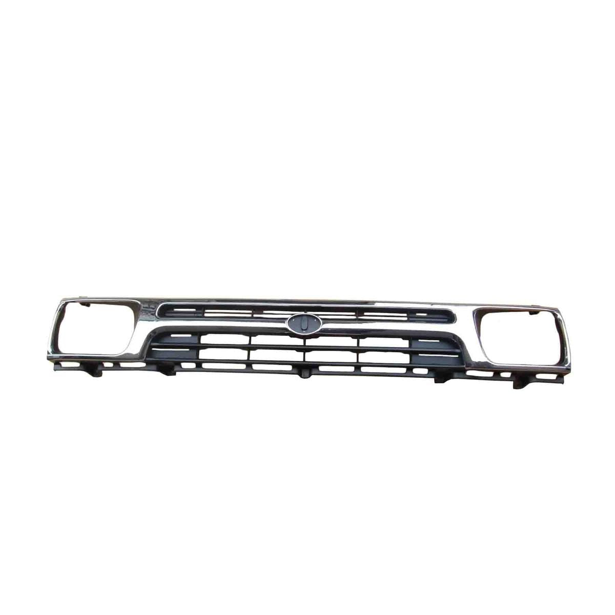 MASCHERINA/ GRIGLIA ANTERIORE NERA/CROMATA TOYOTA HILUX 2WD DAL 1989 AL 1994 (YN 85 ) - Autoricambi4x4