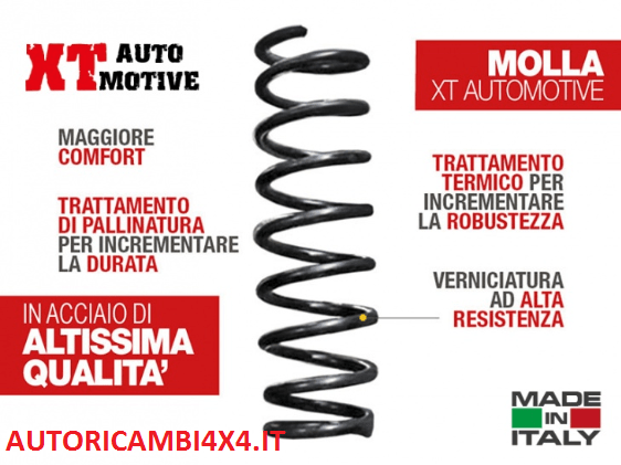 MOLLA +4 CM SUZUKI GRAND VITARA FINO AL 2004 POSTERIORE - Autoricambi4x4