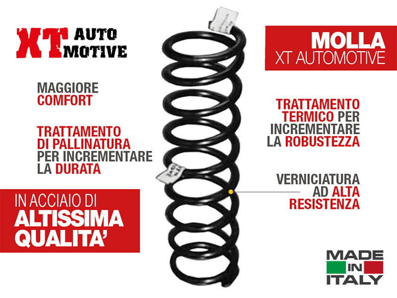 MOLLA +4CM OPEL FRONTERA(B) DAL 99 PASSO CORTO - Autoricambi4x4