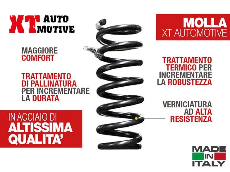 MOLLA +4CM PER SUZUKI VITARA 1.6 ANTERIORE - Autoricambi4x4