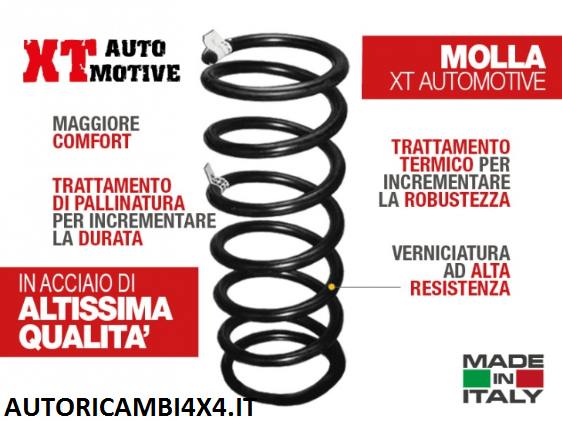 MOLLA +6CM NISSAN PATROL GR Y60 POSTERIORE - Autoricambi4x4
