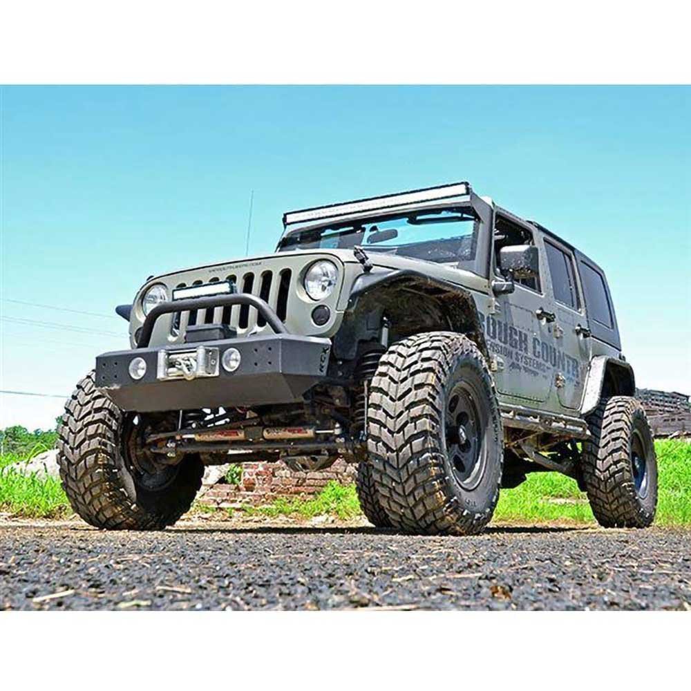 Montaggio barra luminosa LED dritta parabrezza superiore 50" Rough Country - Autoricambi4x4