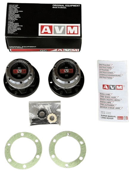 MOZZI RUOTA LIBERA AVM LAND ROVER I - II - III 10 CAVE - Autoricambi4x4