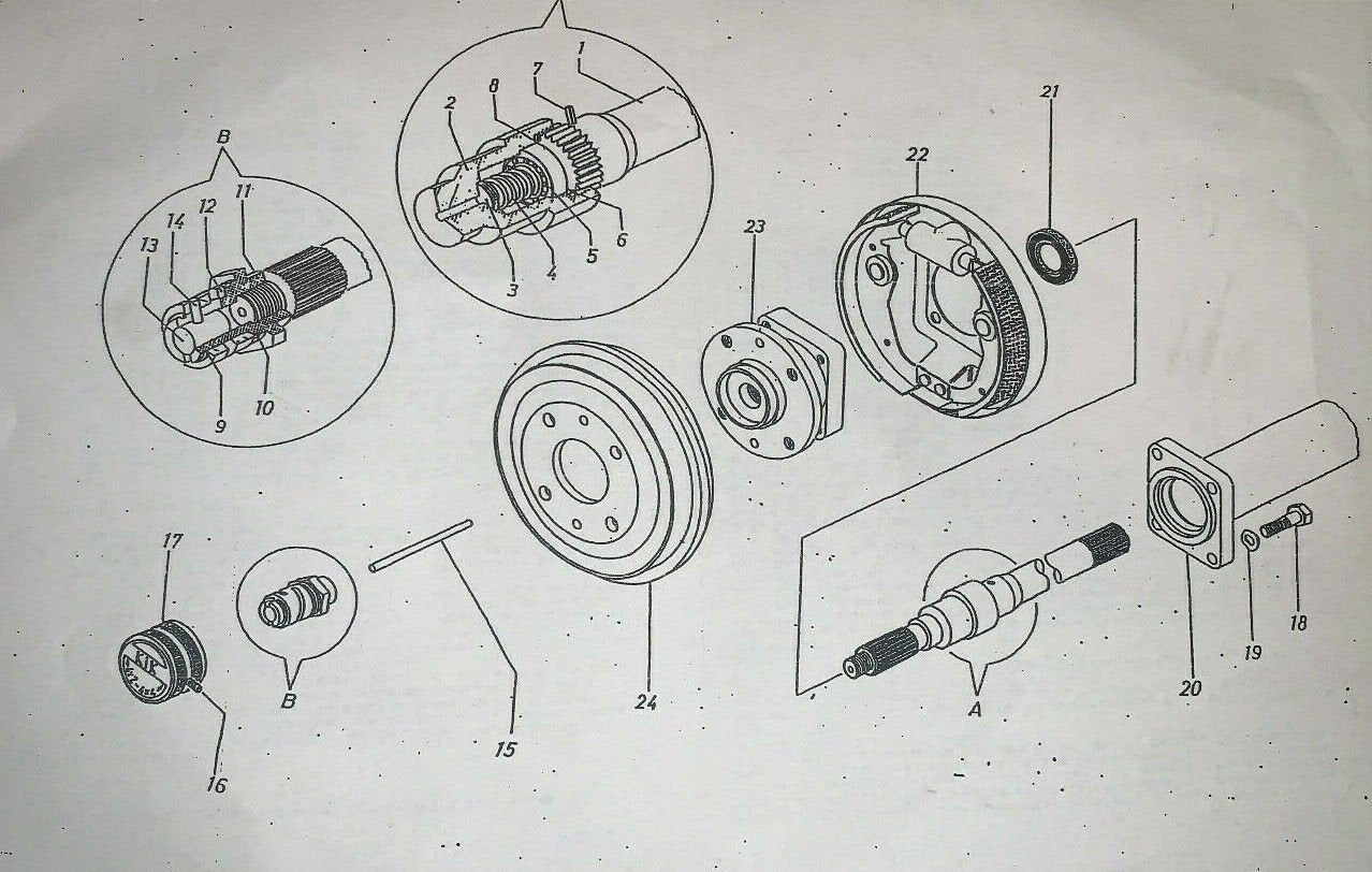 MOZZI RUOTA LIBERA FIAT PANDA 141 4X4 DAL 1986 AL 2003 KIK - Autoricambi4x4