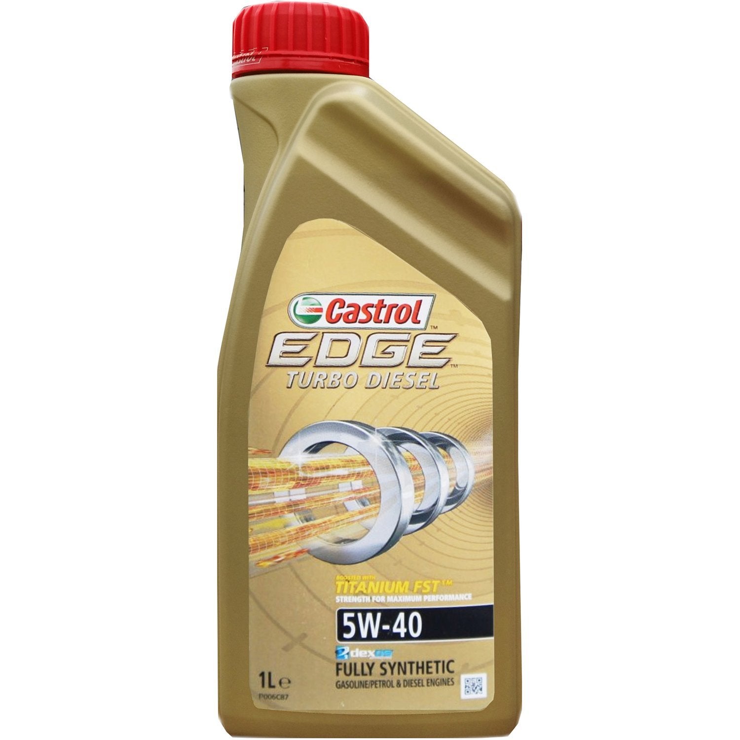 OLIO MOTORE CASTROL EDGE TURBO DIESEL 5W40 lt.1 - Autoricambi4x4