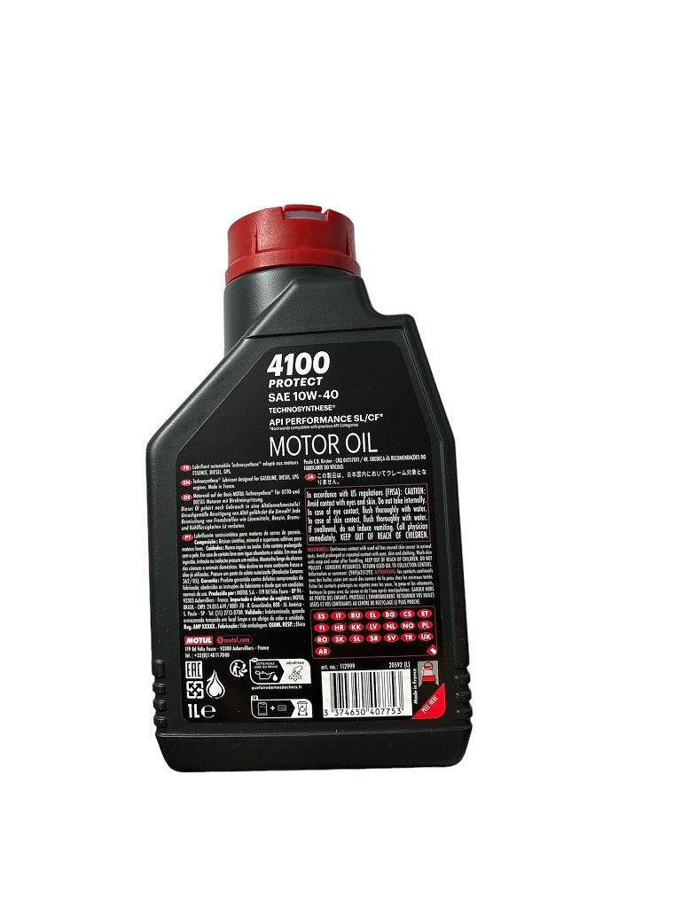 OLIO MOTORE MOTUL 4100 PROTECT SAE 10W-40 DA 1.L - Autoricambi4x4