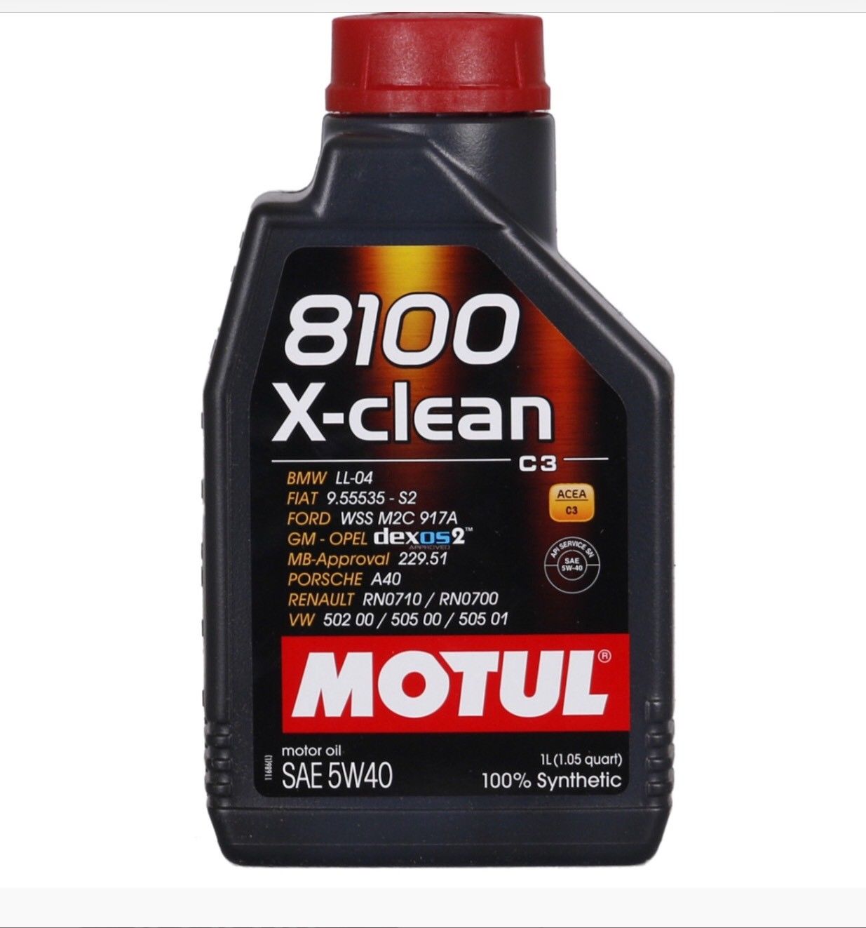 OLIO MOTORE MOTUL 8100 X - CLEAN 5W40 lt.1 ACEA C3 - Autoricambi4x4