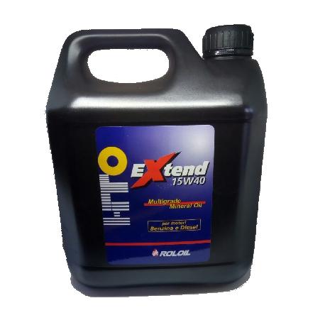 OLIO MOTORE ROLOIL EXTEND 15W40 lt.4 - Autoricambi4x4