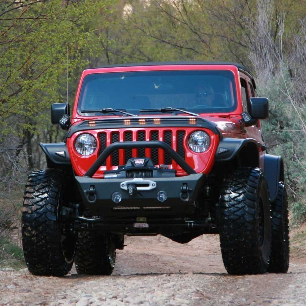 Parafanghi anteriori e posteriori a copertura standard Bushwacker Flat Style - Autoricambi4x4