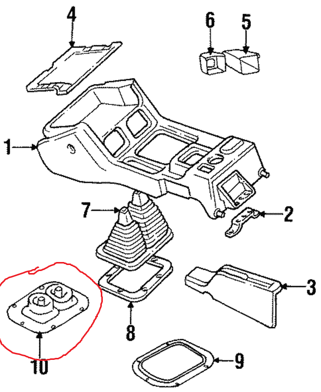 PARAPOLVERE/ CUFFIA LEVA CAMBIO MITSUBISHI PAJERO - Autoricambi4x4