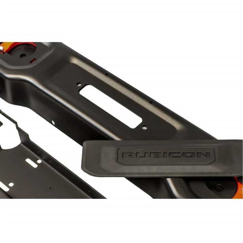 Paraurti anteriore in acciaio dritto con piastra verricello OFD - Autoricambi4x4