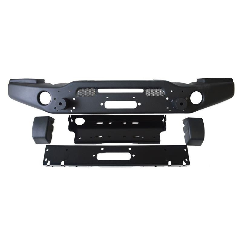 PARAURTI ANTERIORE SCATOLATO CON PORTAVERRICELLO JEEP WRANGLER JK - Autoricambi4x4