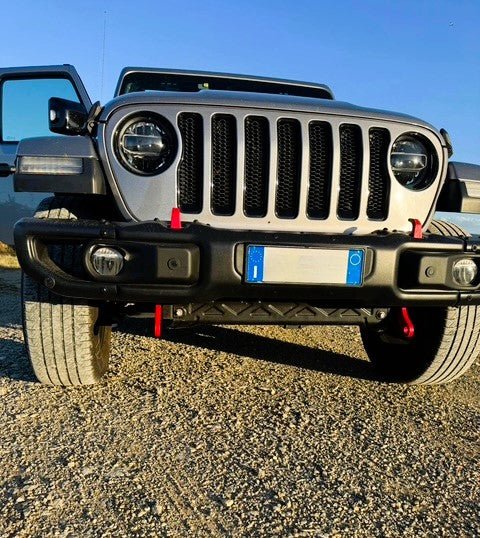 PARAURTI ANTERIORE USO GRAVOSO JEEP WRANGLER JL DAL 2020 - Autoricambi4x4