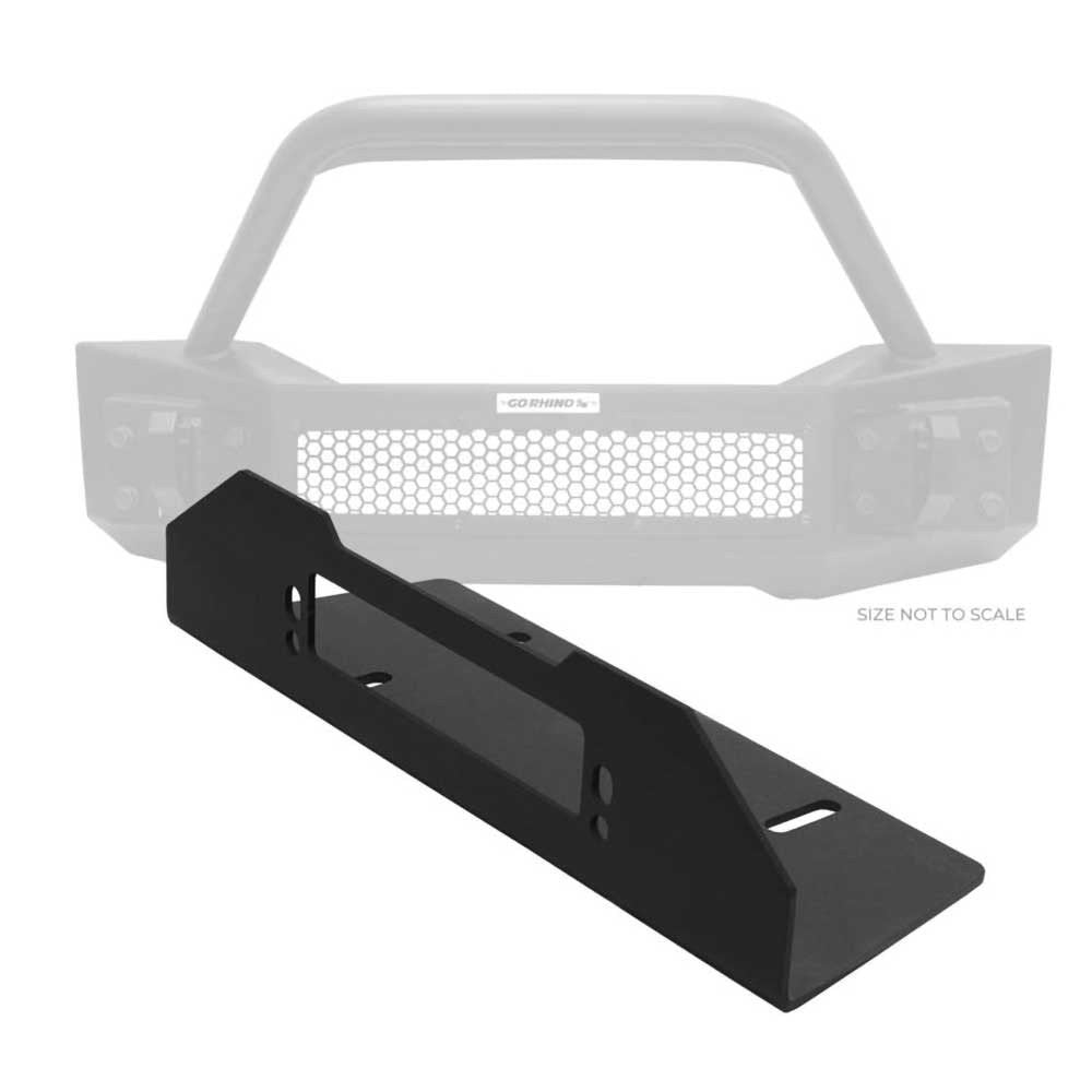 Piastra di montaggio fairlead per paraurti Trailline Go Rhino - Autoricambi4x4