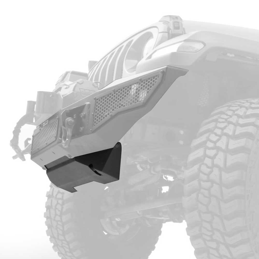 Piastra di protezione inferiore in acciaio per paraurti Rockline Go Rhino - Autoricambi4x4