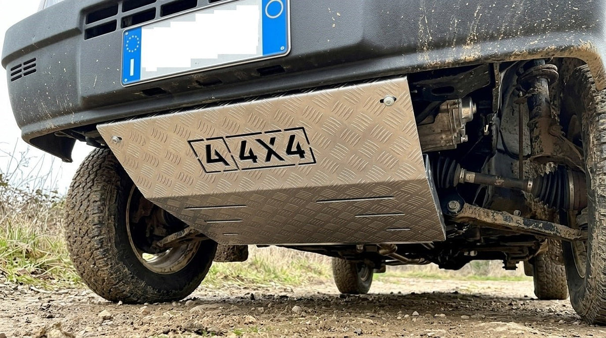 PIASTRA PARAMOTORE ZINCATA FIAT PANDA 141 4X4 - Autoricambi4x4