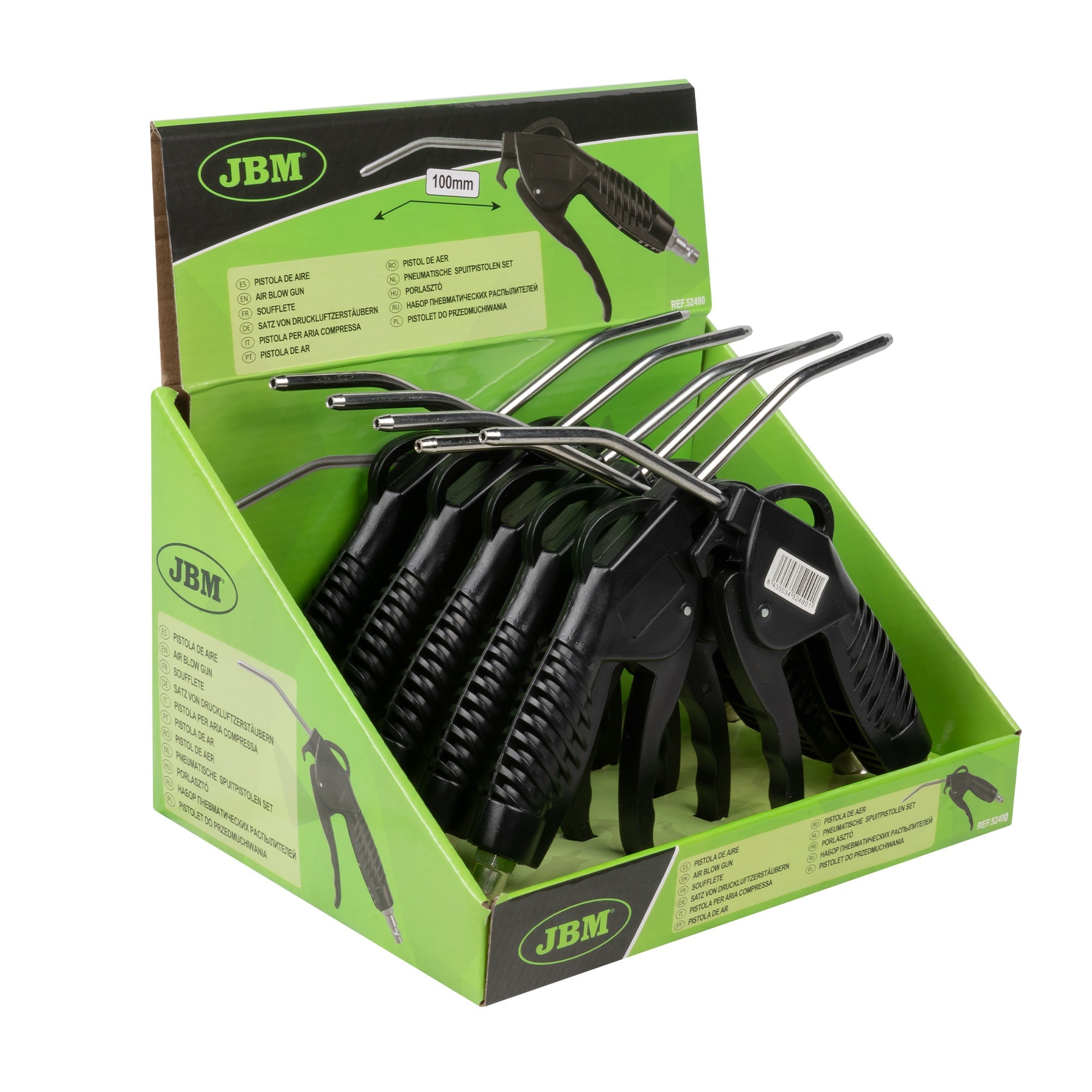 PISTOLA AD ARIA COMPRESSA 100MM - Autoricambi4x4