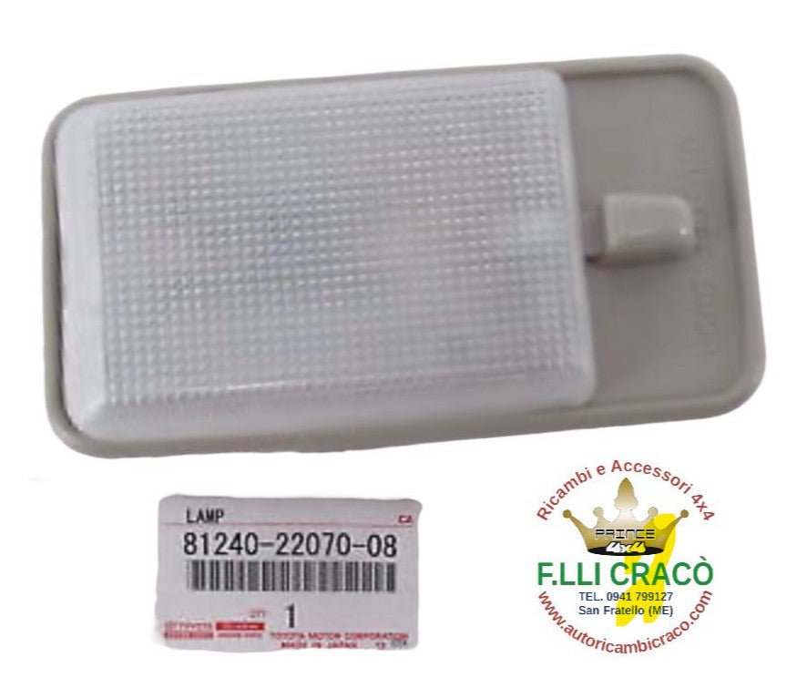 PLAFONIERA INTERNA TOYOTA LJ70 / KZJ70 (ORIGINALE) - Autoricambi4x4