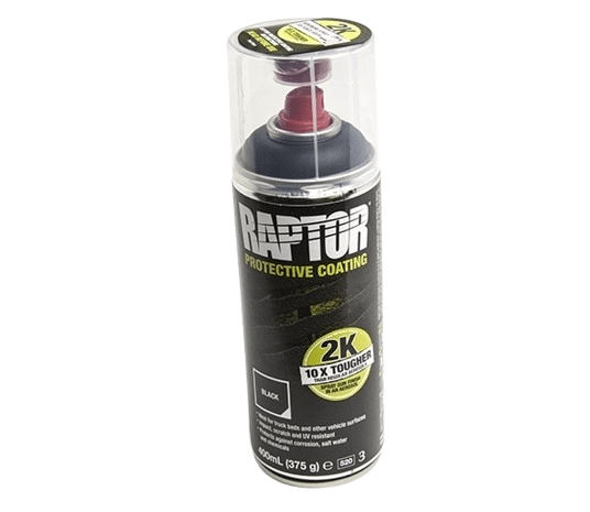 RAPTOR SPRAY 2K400 COLORE NERO - Autoricambi4x4