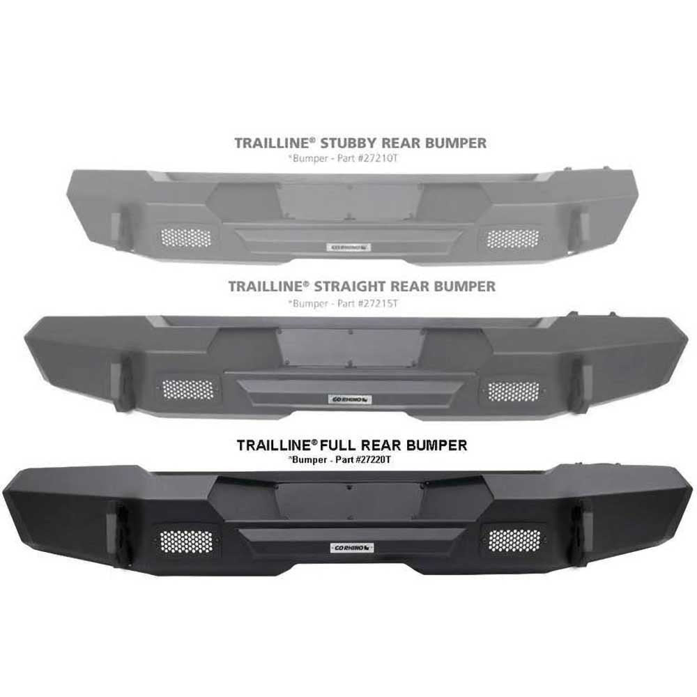 Rear full bumper Go Rhino Trailline - Autoricambi4x4