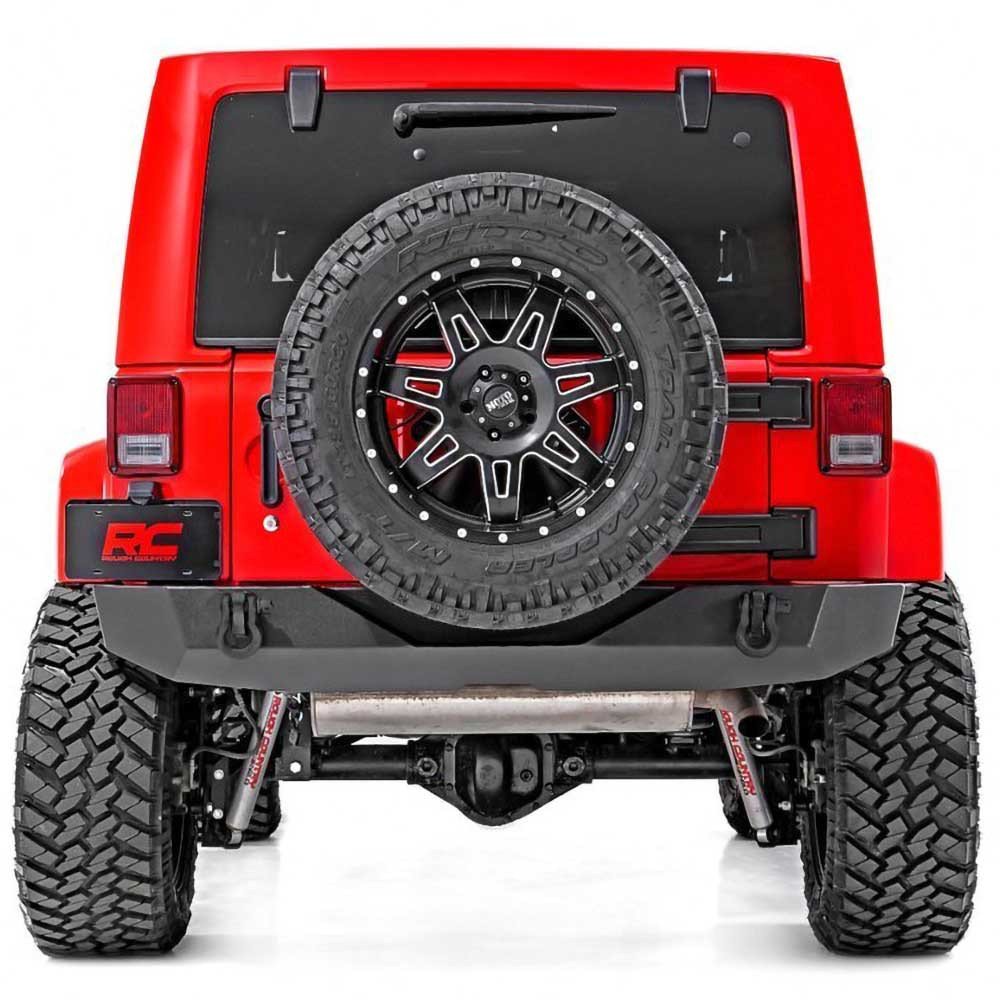 Rear steel bumper full Rough Country Rock Crawler - Autoricambi4x4