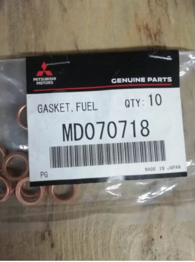 RONDELLA / GUARNIZIONE INIETTORI MITSUBISHI (ORIGINALE) - Autoricambi4x4