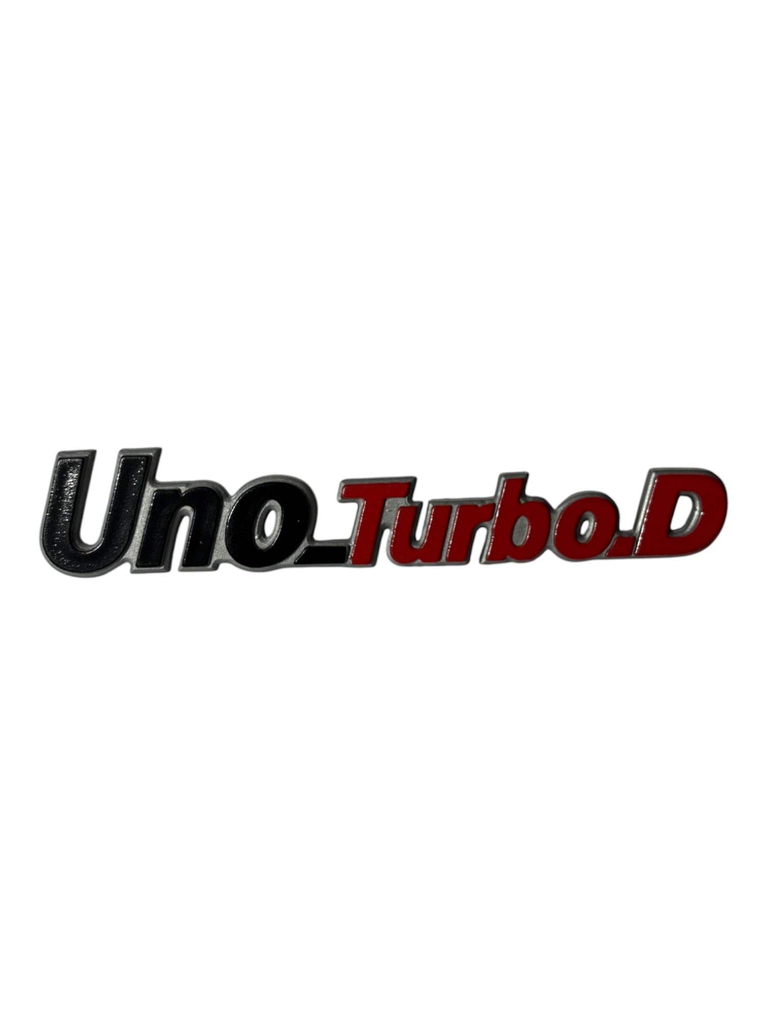 SCRITTA COFANO POSTERIORE FIAT UNO TURBO D - Autoricambi4x4