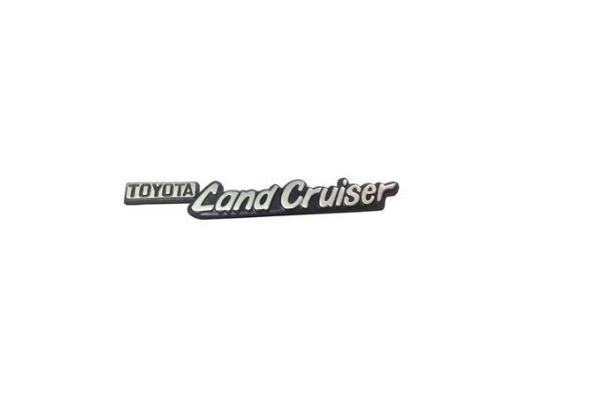 SCRITTA PARAFANGO ANTERIORE TOYOTA LAND CRUISER (ORIGINALE) - Autoricambi4x4