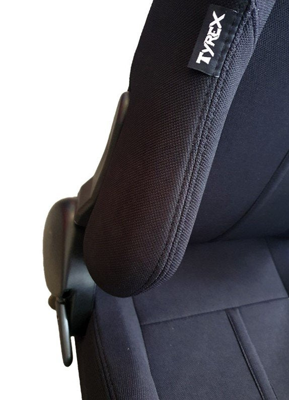 SEDILE SPORTIVO TYREX IN TESSUTO NERO - Autoricambi4x4